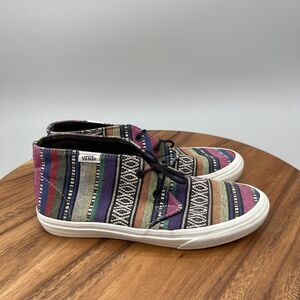 VANS Aztec Shoes Womens Size 7.5 Mid Casual Comfort Walking Sneakers